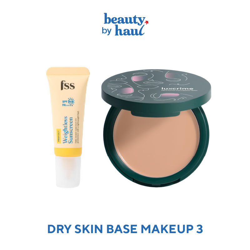 Jual By Beautyhaul [For Skins Sake x Luxcrime] Dry Skin Base Makeup 3
